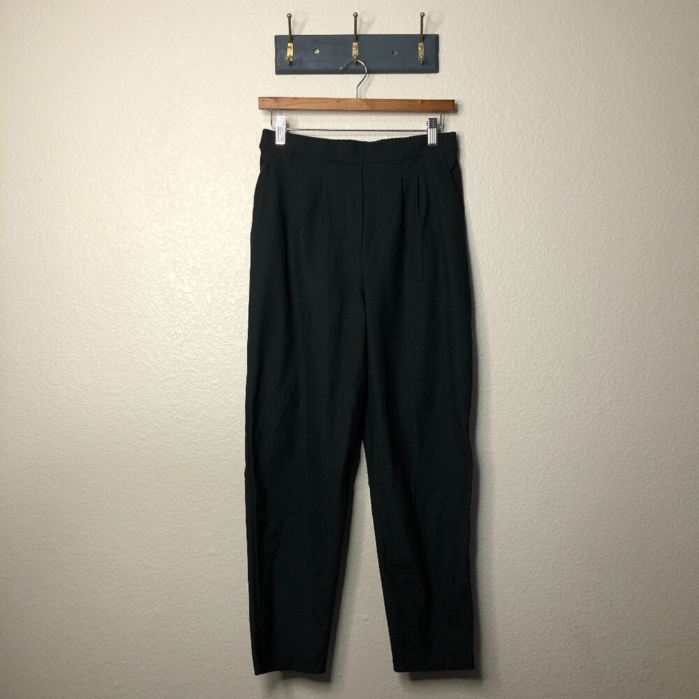 Lululemon Blk Essential High Rise Trouser Pant Women's 8 Dress Mom Casual Career